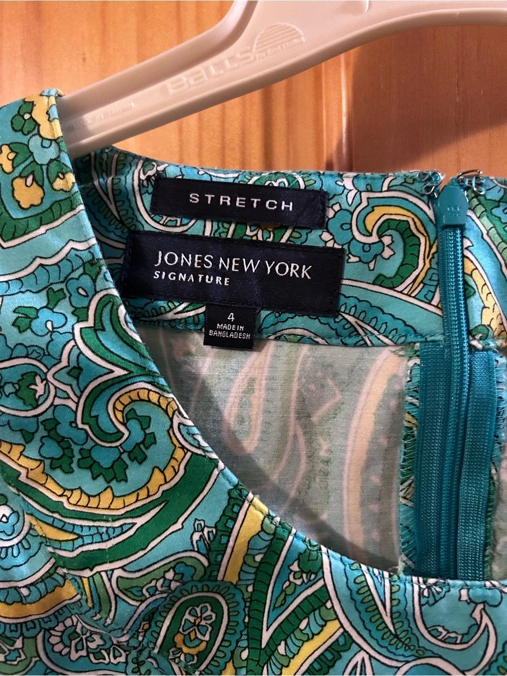 Jones New York sleeveless midi